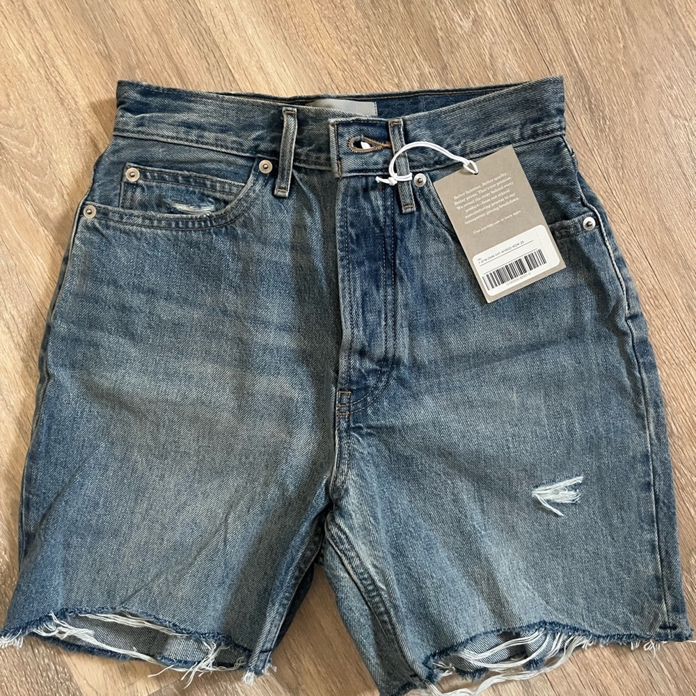 NWT Everlane Rigid Way High Shorts